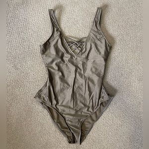 EUC Mossimo Copper Swim Suit